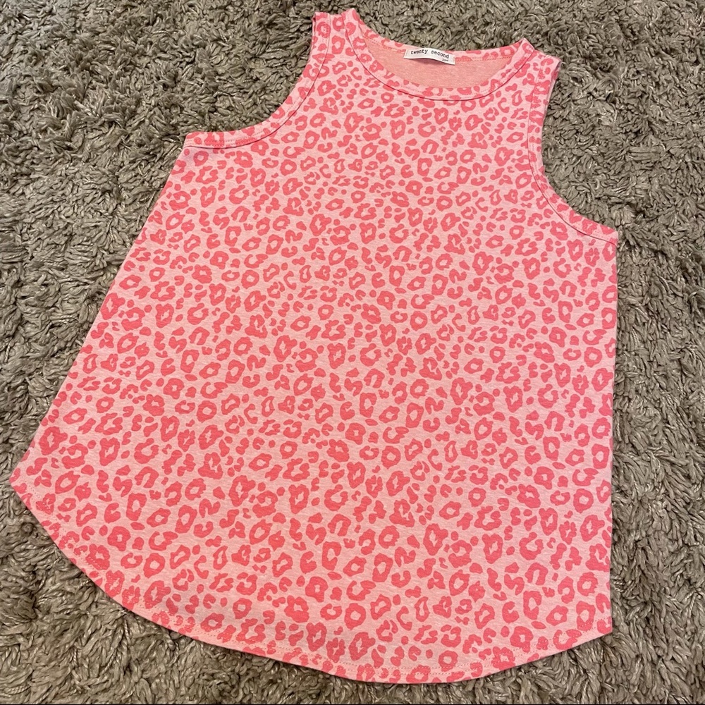 twenty second Pink Leopard Tank